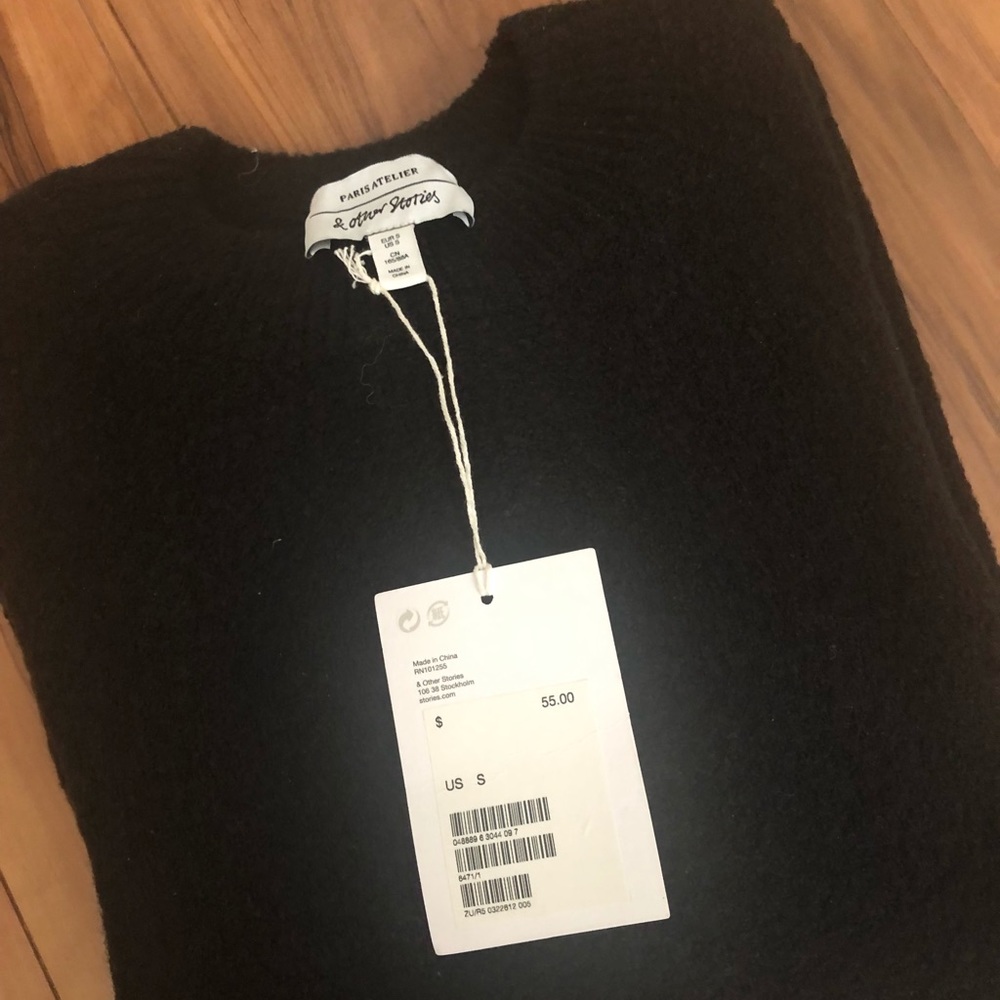 & other stories black sweater size S